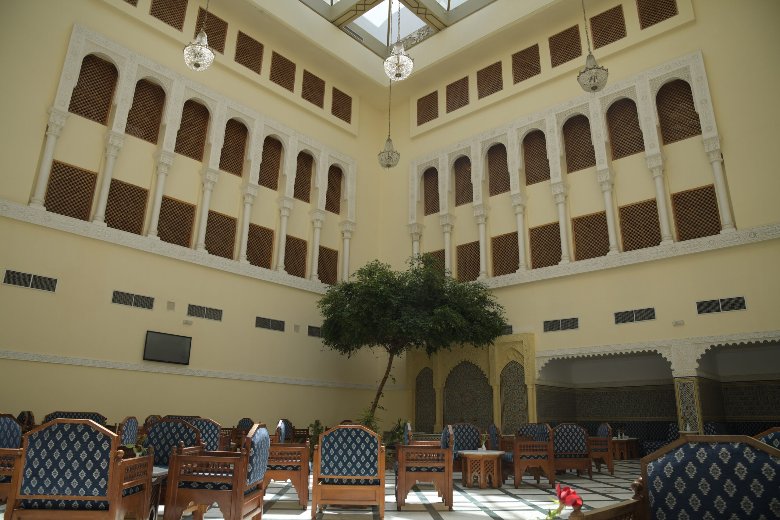 Hotel lobby
