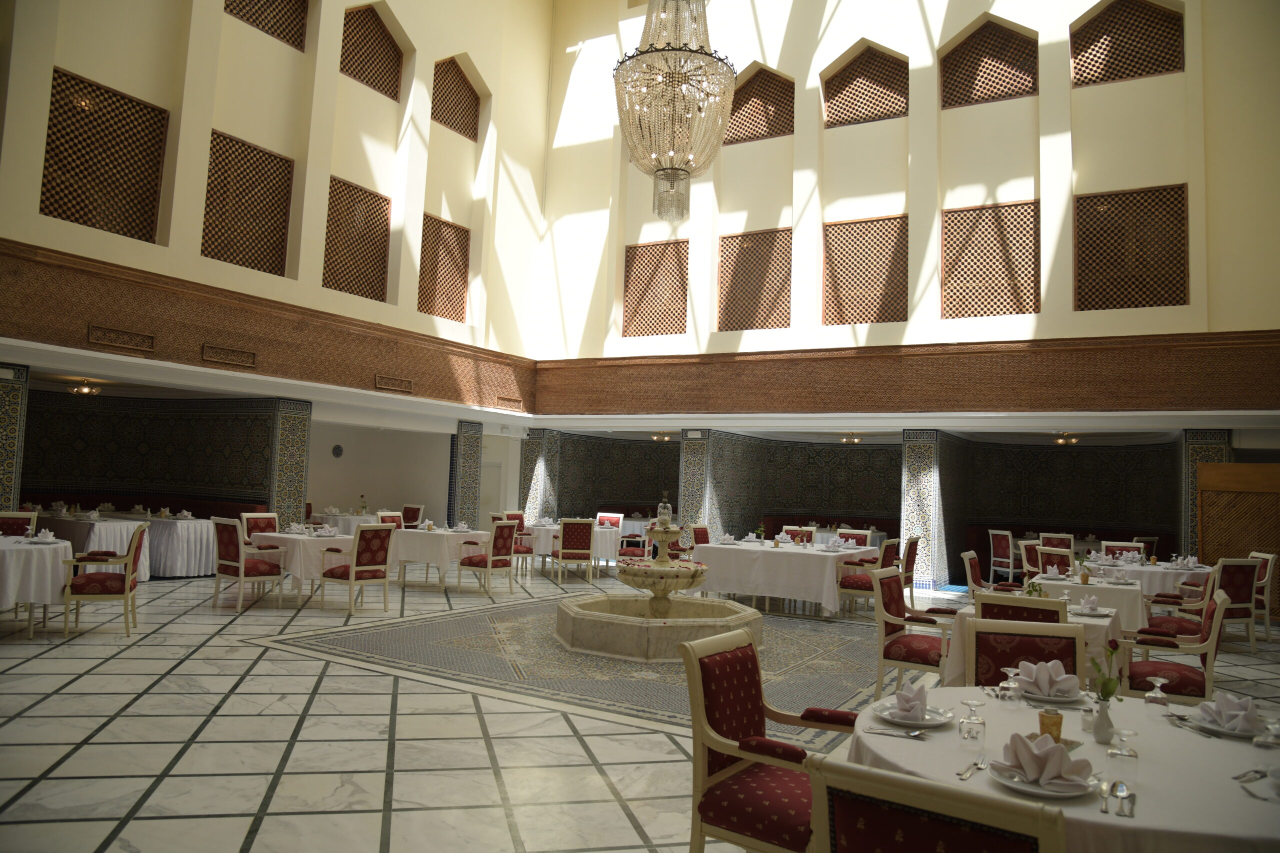 Hotel lobby